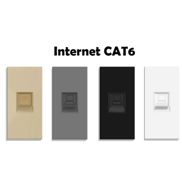 Розетка RJ-45(internet) | 4 цвета